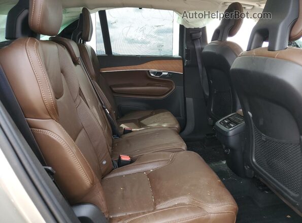 YV4A22PL5J1195886 2018 VOLVO XC90 Tan Սալոնի հետևի տեսք