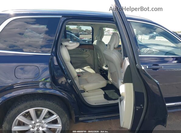 YV4A22PL6G1079637 2016 VOLVO XC90 Синий Вид наклейки с VIN-кодом