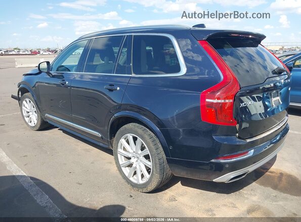 YV4A22PL6G1079637 2016 VOLVO XC90 Синий Задняя левая четверть