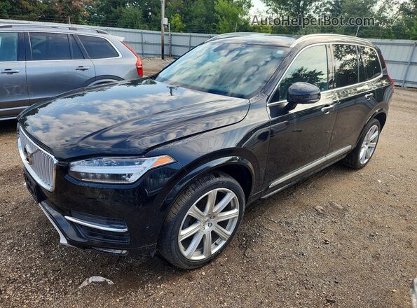 YV4A22PL6J1209701 2018 VOLVO XC90 Black Trasero izquierdo