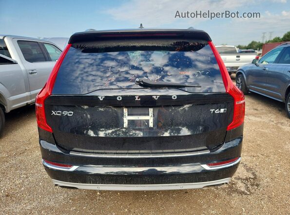 YV4A22PL6J1209701 2018 VOLVO XC90 Black Vista interior delantera