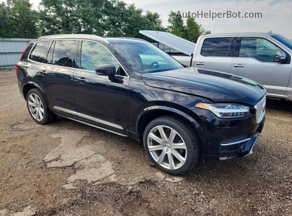 YV4A22PL6J1209701 2018 VOLVO XC90 Black Vista frontal
