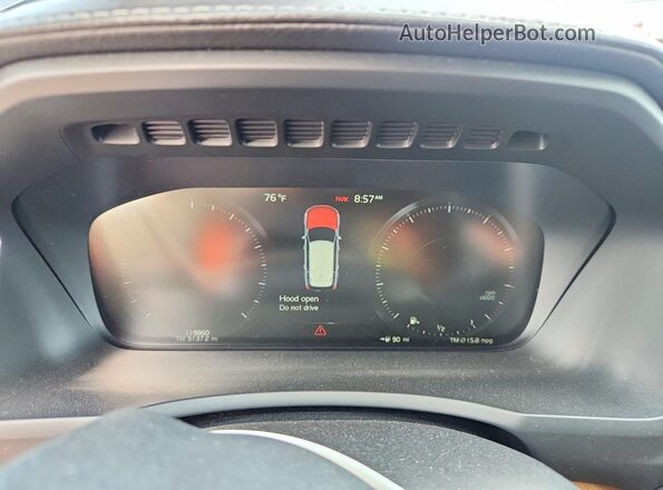 YV4A22PL6J1209701 2018 VOLVO XC90 Black Vista de los asientos traseros