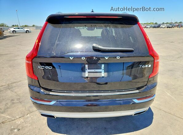 YV4A22PL7K1488383 2019 VOLVO XC90 Black უკანა ხედი