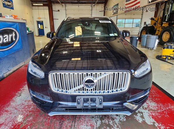 YV4A22PL9J1364680 2018 VOLVO XC90 Black Вид спереду