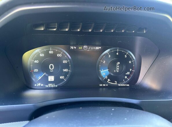 YV4A22PM4G1068709 2016 VOLVO XC90 White Widok deski rozdzielczej