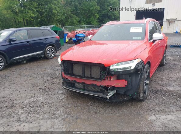 YV4A22PM4K1419935 2019 VOLVO XC90 Red Widok z przodu