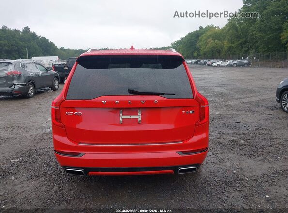 YV4A22PM4K1419935 2019 VOLVO XC90 Red 