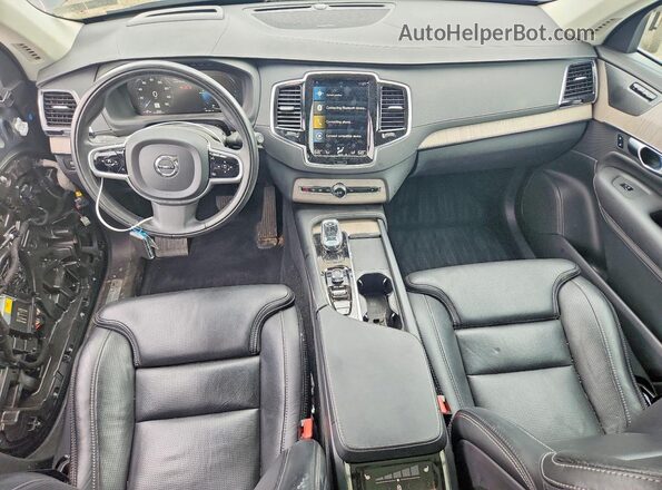 YV4BR00L2M1702715 2021 VOLVO XC90 Charcoal Вид панелі приладів