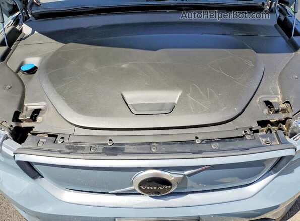 YV4ED3UR0M2576800 2021 VOLVO XC40 Gray Vista interior trasera