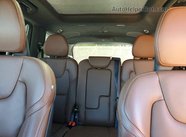 YV4H60CF8R1176994 2024 VOLVO XC90 Brown უკანა სავარძლების ხედი