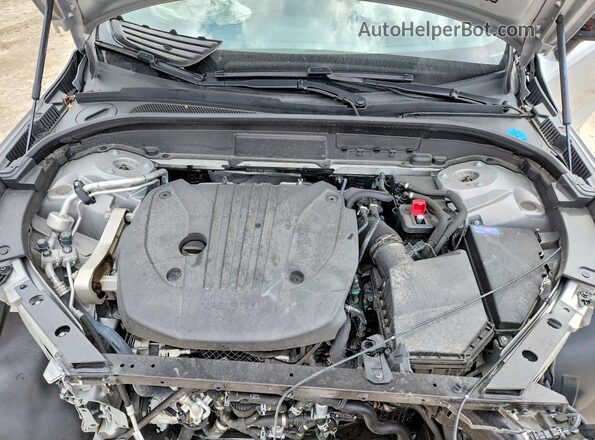 YV4L12DMXP1351633 2023 VOLVO XC60 Gray Widok wnętrza z tyłu