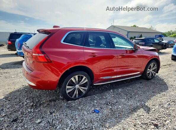 YV4L12RL1N1024518 2022 VOLVO XC60 Red Trasero derecho