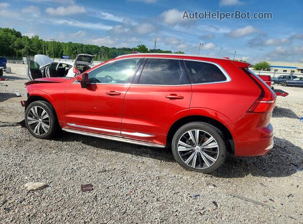 YV4L12RL1N1024518 2022 VOLVO XC60 Red Trasero izquierdo