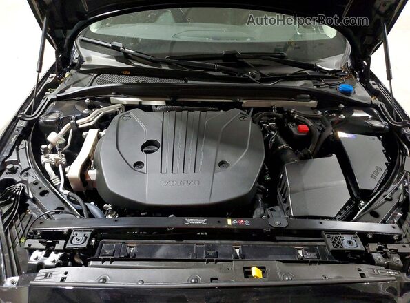 YV4L12WK3S2147772 2025 VOLVO V60 Черный Вид задней части салона