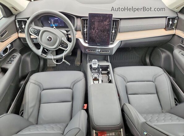 YV4M12PAXS1362887 2025 VOLVO XC90 Black წინა პანელის ხედი