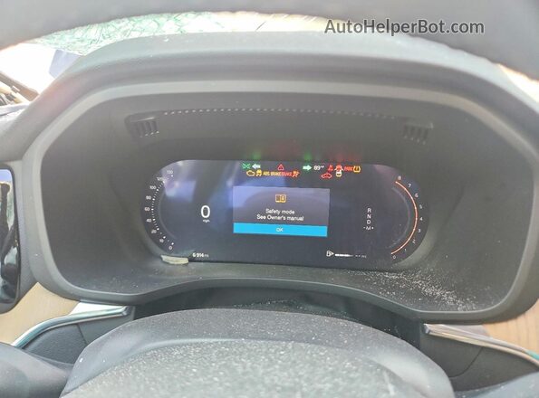 YV4M12RCXT1486447 2026 VOLVO XC60 Серебряный Вид щитка приборов