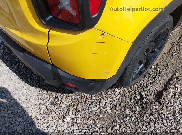 ZACCJABB1JPJ55549 2018 JEEP RENEGADE Yellow წინა ხედი