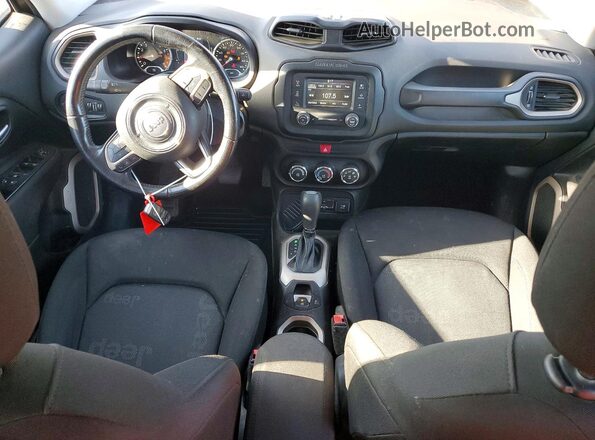 ZACCJABB2HPE62225 2017 JEEP RENEGADE Серый Вид панели приборов