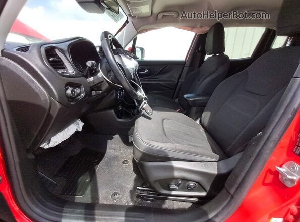 ZACCJABB2HPG47326 2017 JEEP RENEGADE Red Widok wnętrza z przodu