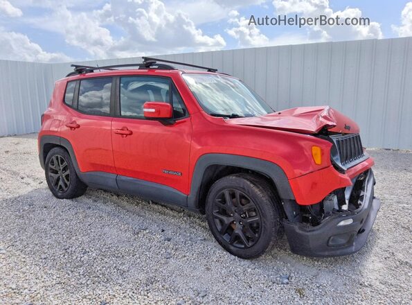 ZACCJABB2HPG47326 2017 JEEP RENEGADE Red Przód prawy