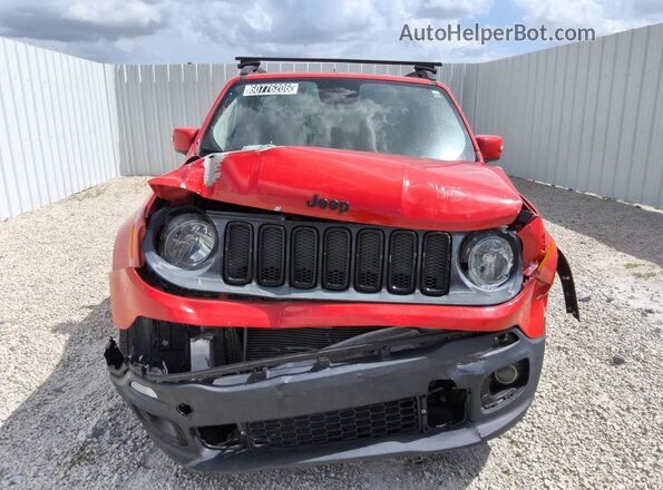 ZACCJABB2HPG47326 2017 JEEP RENEGADE Red Widok wnętrza 360 stopni