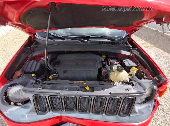ZACCJABB2HPG47326 2017 JEEP RENEGADE Red Widok komory silnika