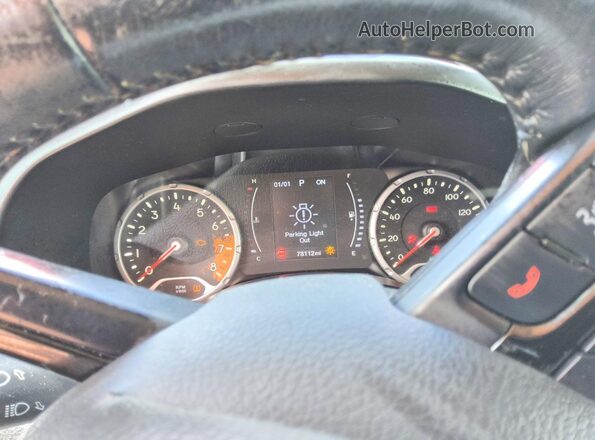 ZACCJABB2HPG47326 2017 JEEP RENEGADE Red Widok zestawu wskaźników