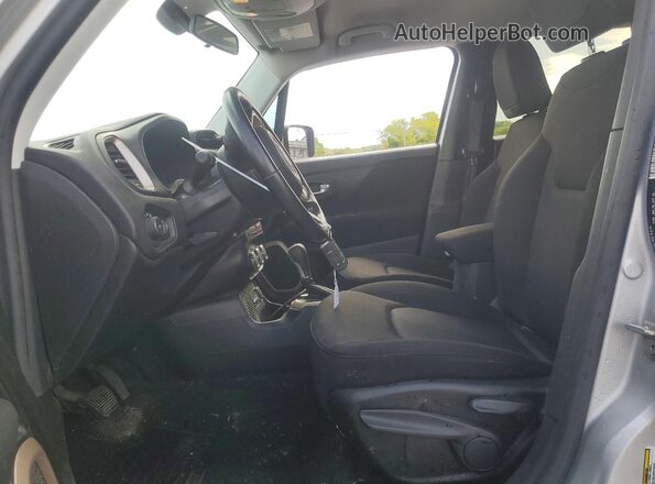 ZACCJABB3HPE58720 2017 JEEP RENEGADE Silver Widok wnętrza z przodu