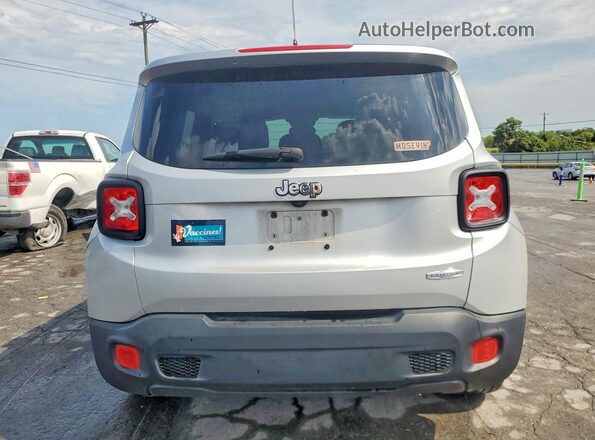 ZACCJABB3HPE58720 2017 JEEP RENEGADE Silver Widok z tyłu