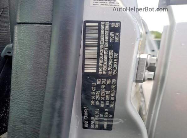 ZACCJABB3HPE58720 2017 JEEP RENEGADE Silver Widok komory silnika