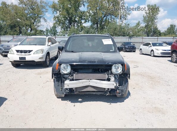 ZACCJABB3JPJ12864 2018 JEEP RENEGADE Black Вид задньої частини салону