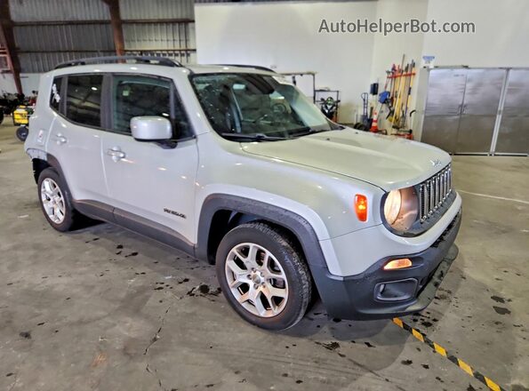 ZACCJABB9HPF06205 2017 JEEP RENEGADE Silver Przód prawy