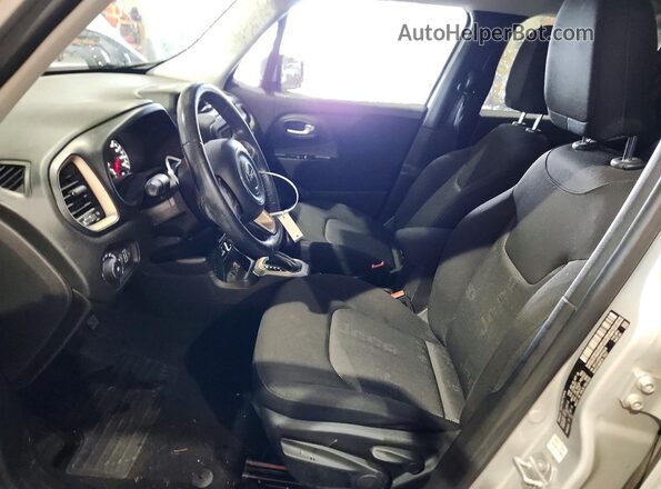 ZACCJABB9HPF06205 2017 JEEP RENEGADE Silver Widok wnętrza z przodu