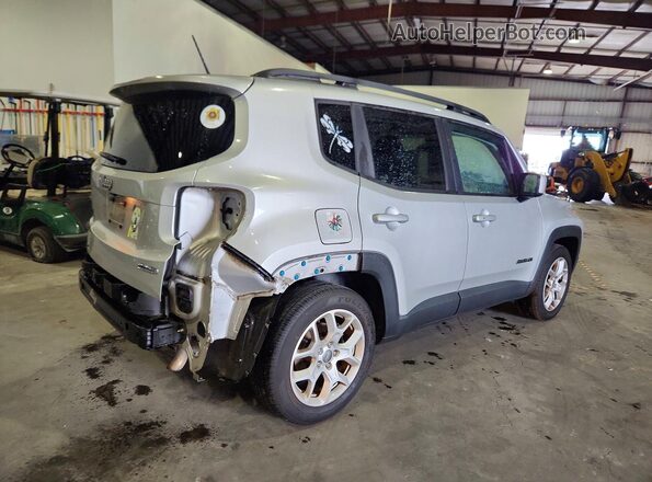 ZACCJABB9HPF06205 2017 JEEP RENEGADE Silver Tył prawy