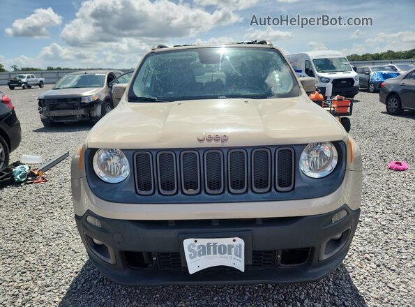 ZACCJABT4GPD23625 2016 JEEP RENEGADE Желто-коричневый Вид спереди