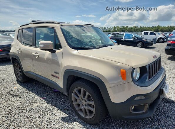 ZACCJABT4GPD23625 2016 JEEP RENEGADE Желто-коричневый 