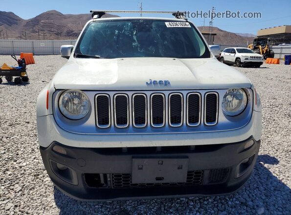ZACCJADB2HPF67960 2017 JEEP RENEGADE White Vista frontal