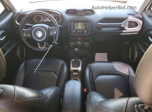 ZACCJADB2HPF67960 2017 JEEP RENEGADE White Vista del salpicadero