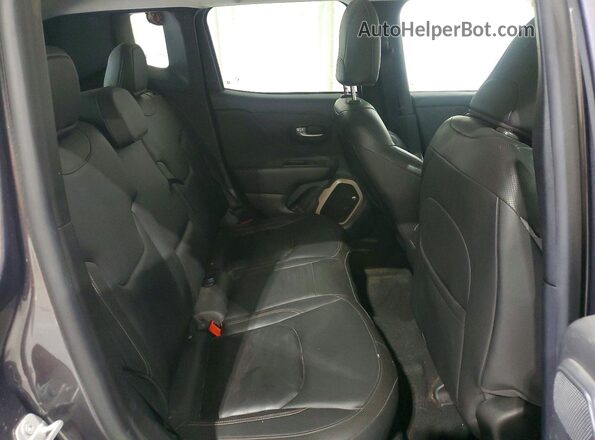 ZACCJADB3HPF34689 2017 JEEP RENEGADE Gray Rear interior view