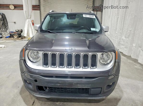 ZACCJADB3HPF34689 2017 JEEP RENEGADE Gray Front view