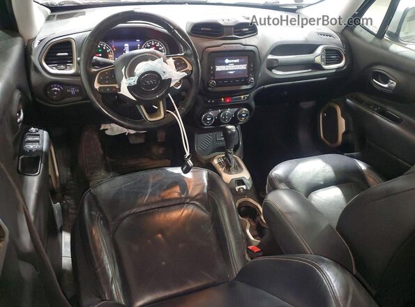 ZACCJADB3HPF34689 2017 JEEP RENEGADE Gray Dashboard view