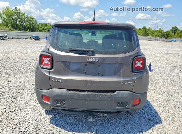 ZACCJBAB3HPF29096 2017 JEEP RENEGADE Серый Вид сзади