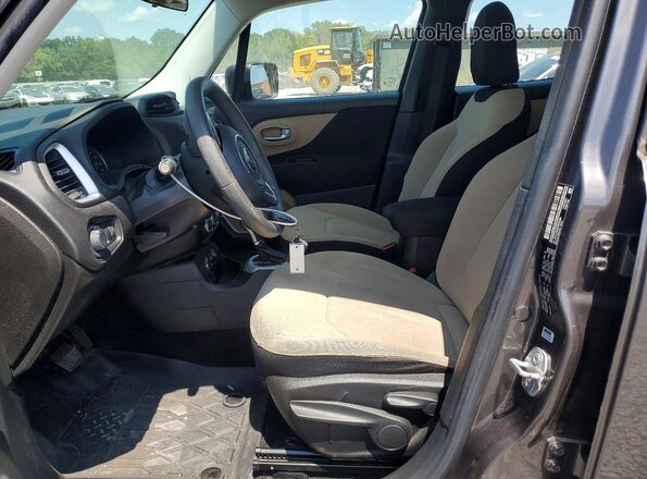 ZACCJBAB3HPF29096 2017 JEEP RENEGADE Серый Вид салона спереди