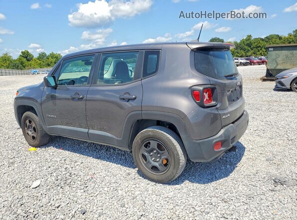 ZACCJBAB3HPF29096 2017 JEEP RENEGADE Серый Задняя левая четверть