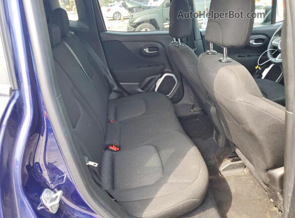ZACCJBAB4JPH44721 2018 JEEP RENEGADE Blue Вид задньої частини салону