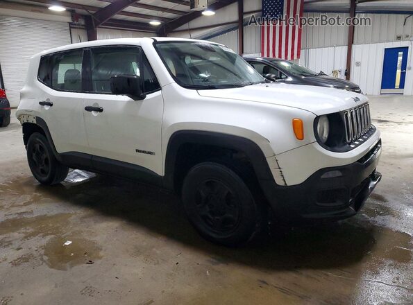 ZACCJBAB7HPF88264 2017 JEEP RENEGADE White Przód prawy
