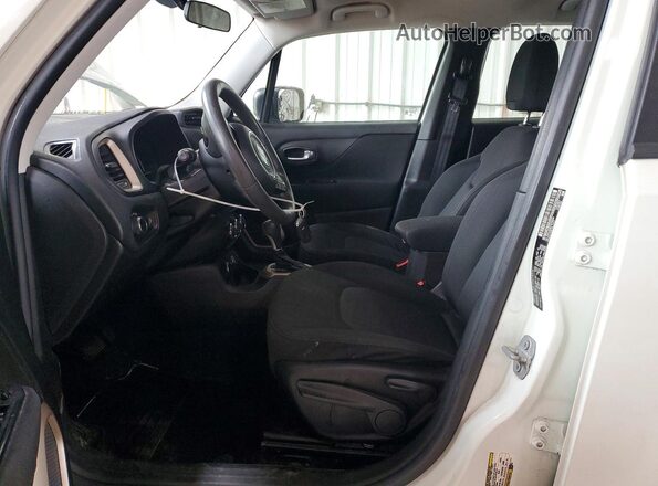 ZACCJBAB7HPF88264 2017 JEEP RENEGADE White Widok wnętrza z przodu