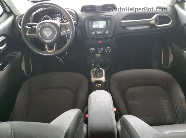ZACCJBAB7HPF88264 2017 JEEP RENEGADE White Widok deski rozdzielczej