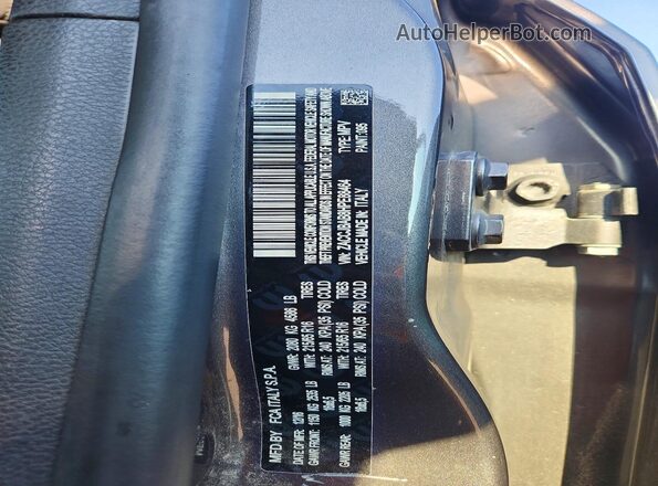 ZACCJBAB8HPE88464 2017 JEEP RENEGADE Gray Vista de la etiqueta del VIN